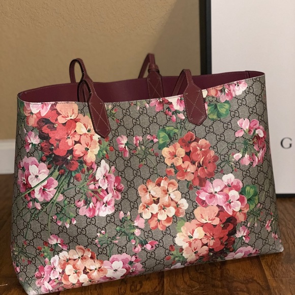 gucci bloom tote bag